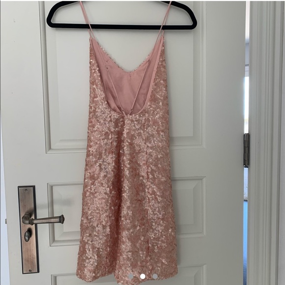 Pink Sequence Dress - Picture 2 of 3